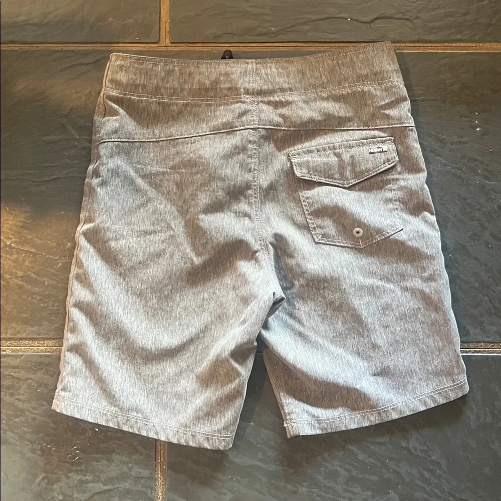 Hurley Boys Gray Boardshorts - Classic Surf Style